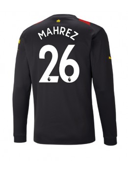 Manchester City Riyad Mahrez #26 Auswärtstrikot 2022-23 Langarm